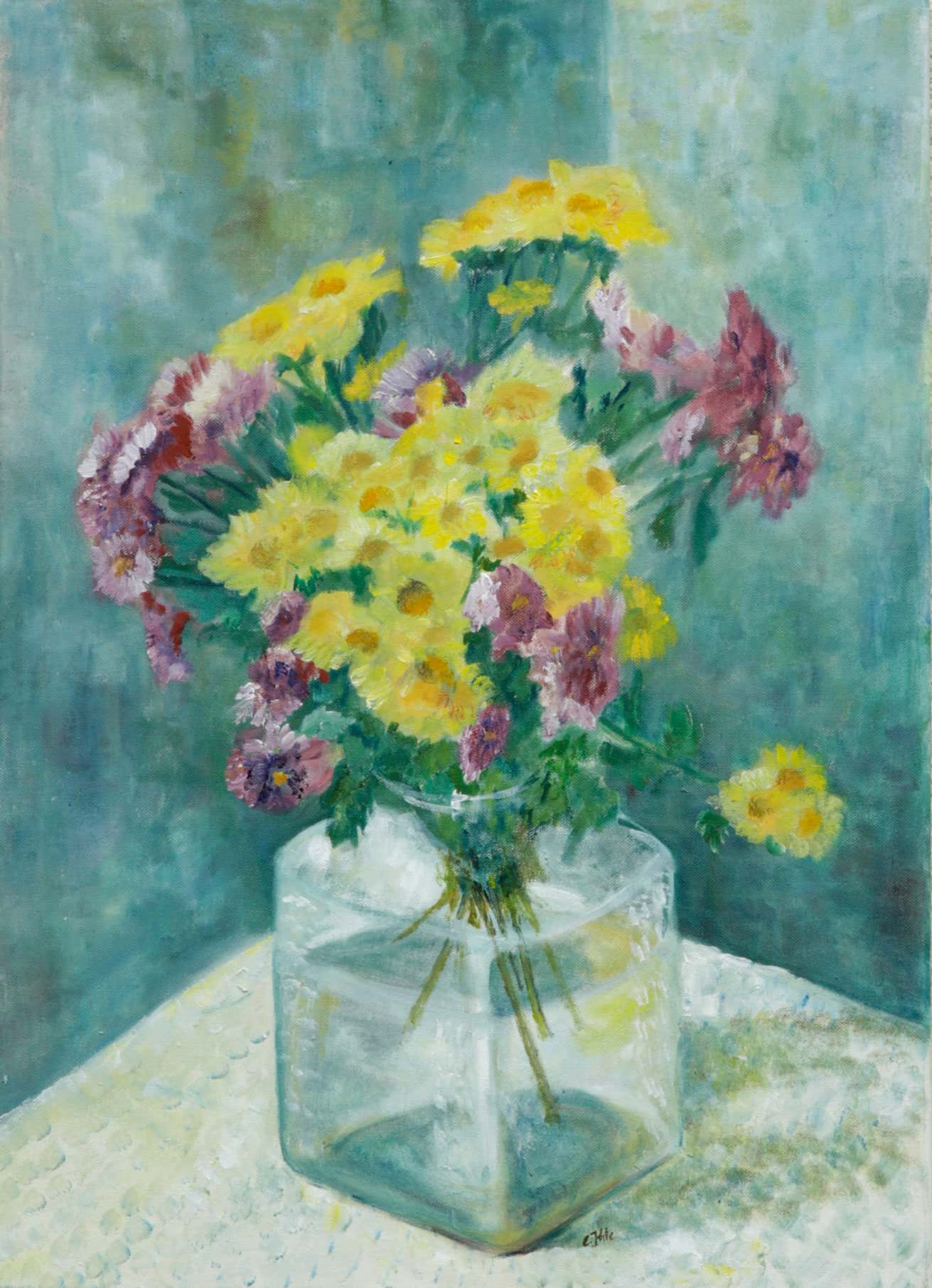 Claudia Lange Kunst Karins Blumen