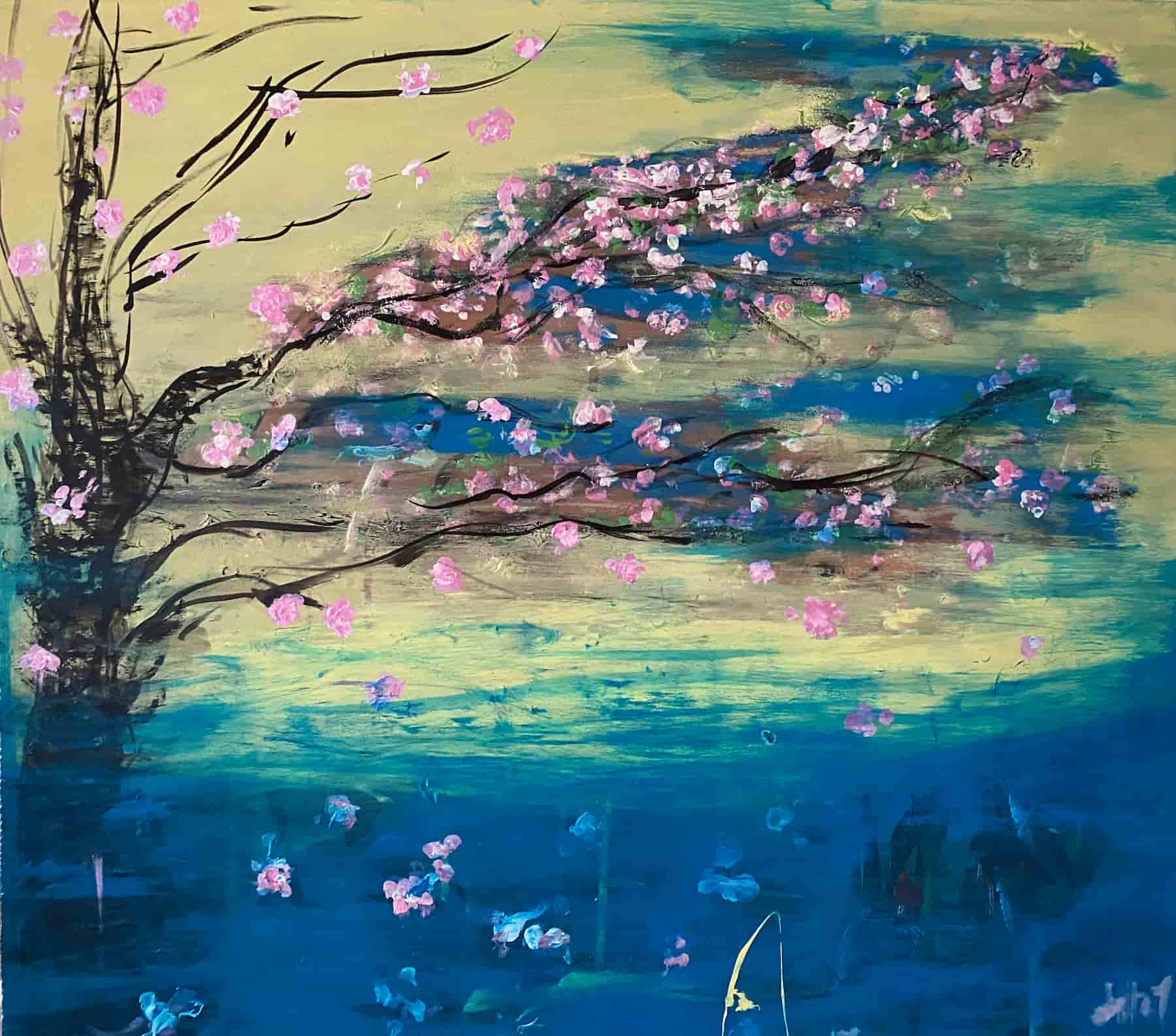 Kirschblüten by Antje Taubert Art